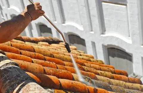 Nettoyage de toitures - Belle-Église